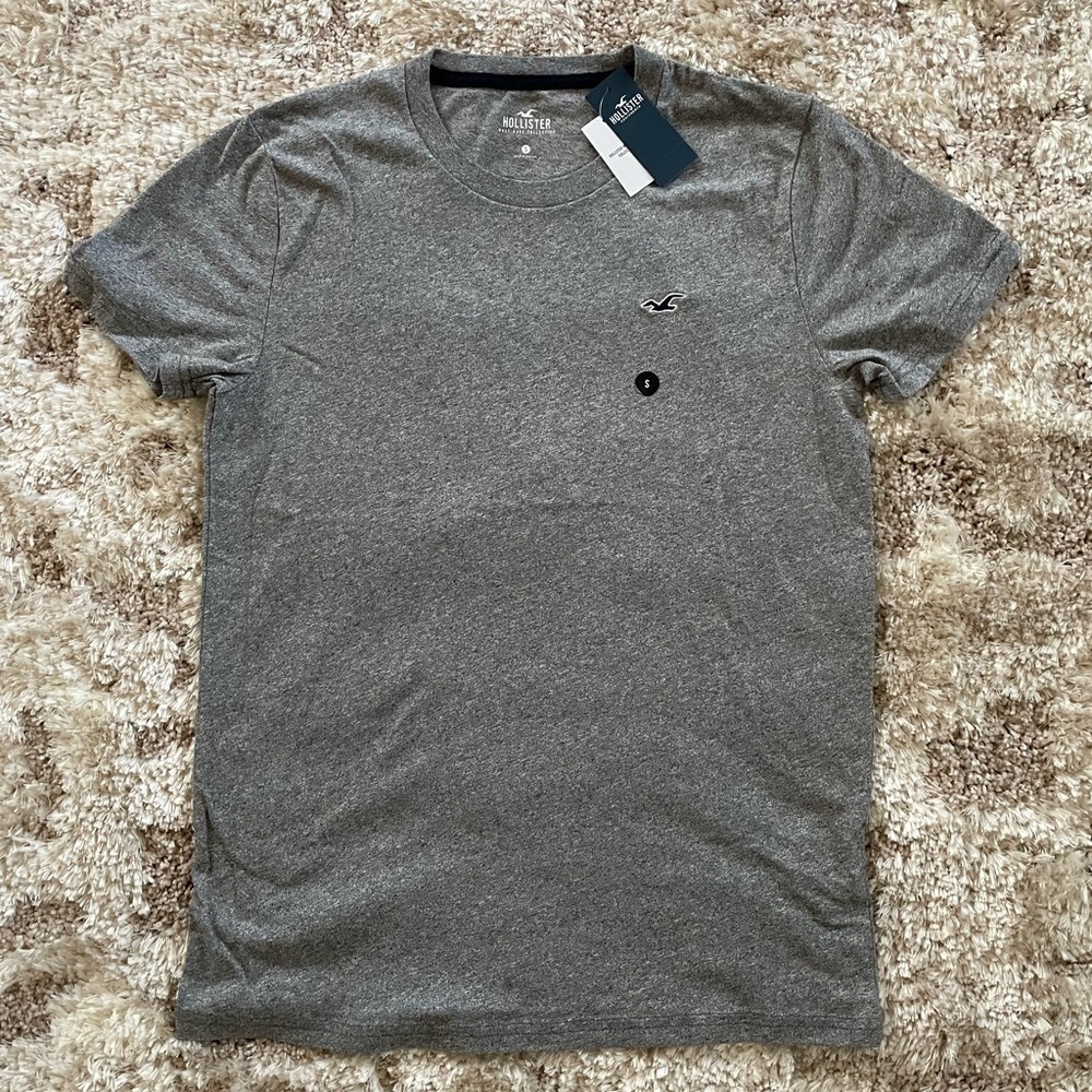Hollister Charcoal Men's Tee